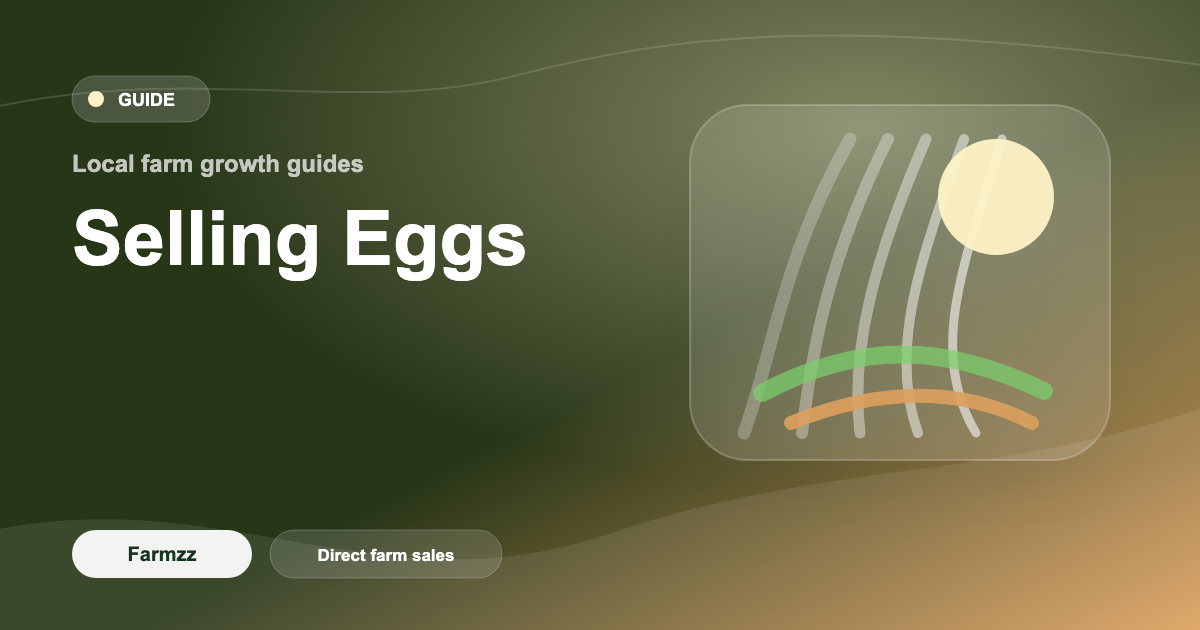 How to Sell Eggs from Your Farm: The Complete Guide