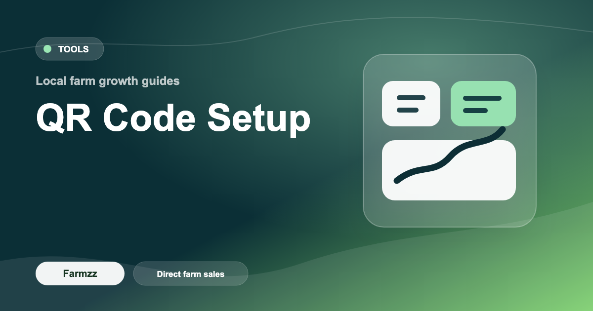 Set Up a Farm QR Code in 5 Minutes