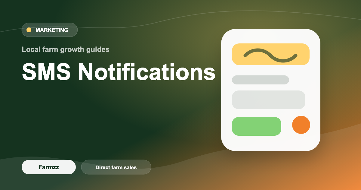 SMS Notifications for Farmers: 98% Open Rate [2026]