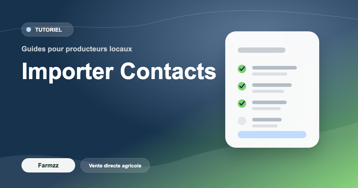 Comment créer et imprimer vos codes QR sur Farmzz