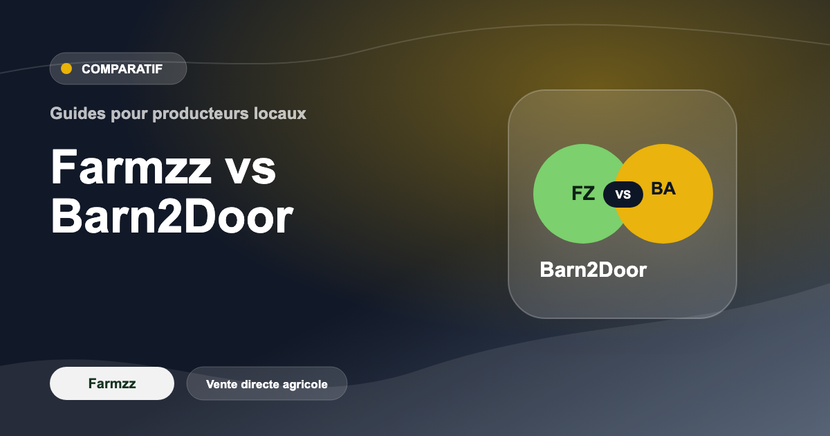 Alternative Barn2Door : Farmzz vs Barn2Door (2026)